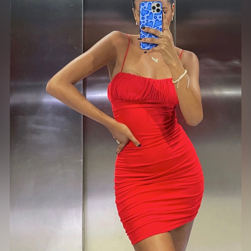 Penney Mini Red Dress